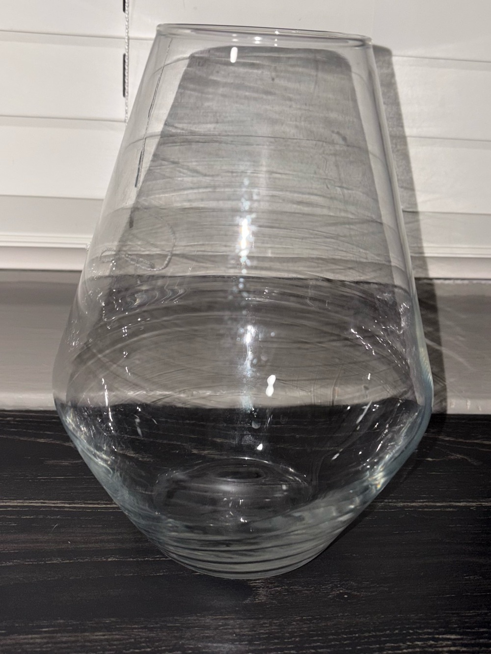 Clear Decorative Vase